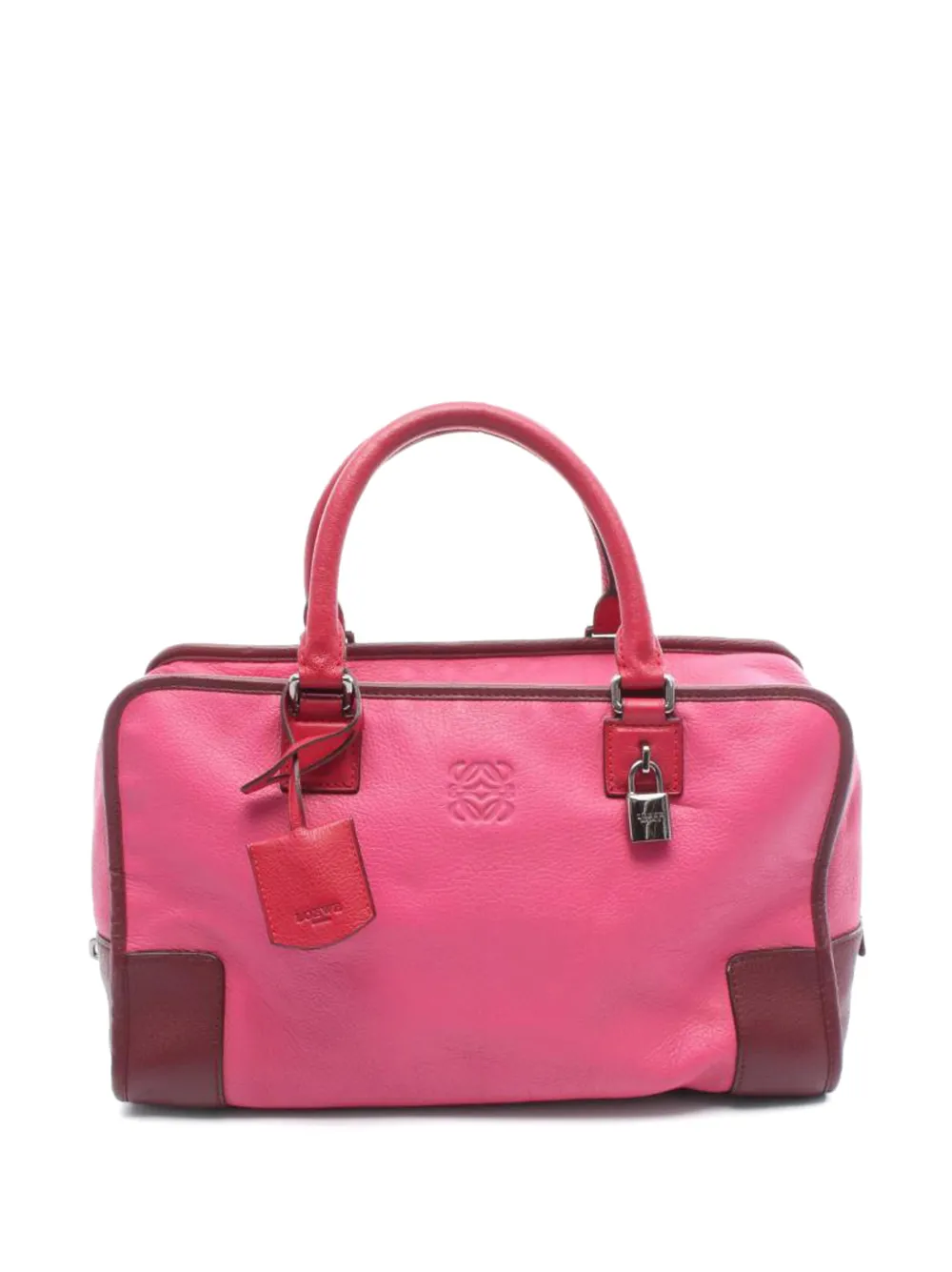 Loewe Pre-Owned 2000s Amazona 36 leather tote bag - Rosa