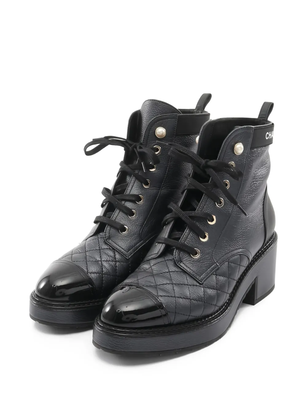 CHANEL シャネル パール付きシューズ サイズ37ハーフ CHANEL シャネル パール付きシューズ サイズ37ハーフ