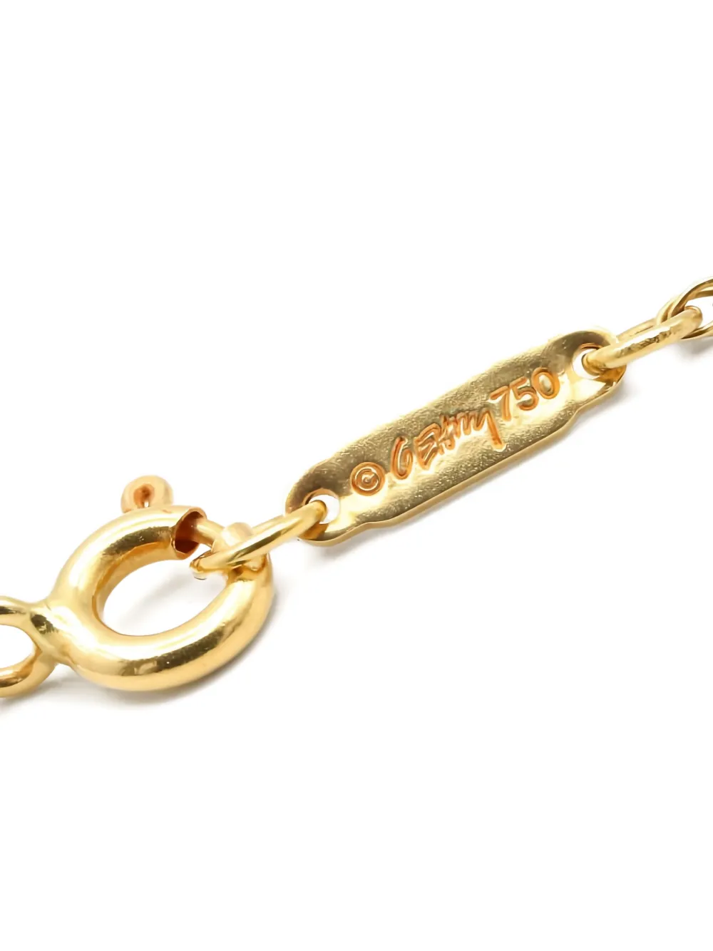 2010s Morion Frank Gehry Fish Necklace