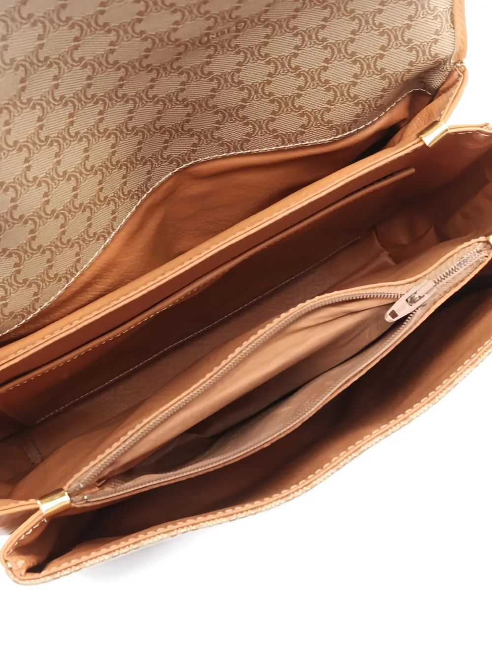2000s macadam-pattern shoulder bag