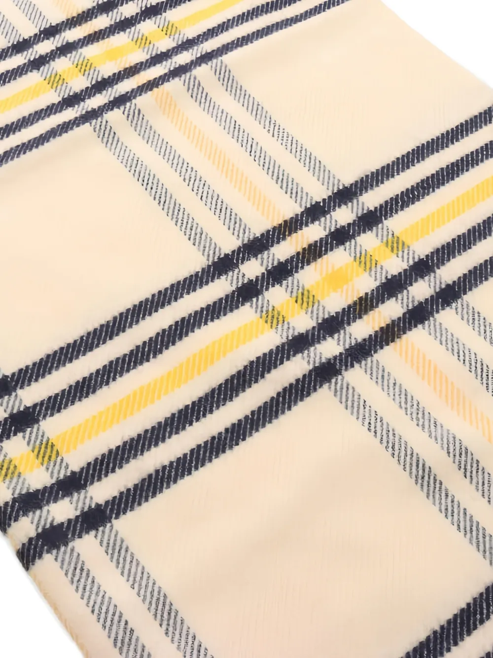 2010s Striped Cashmere Scarf