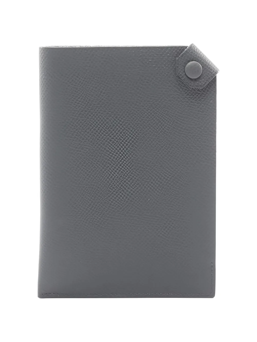 Hermès Pre-Owned 2023 PM Tarmac leather passport case - Grigio