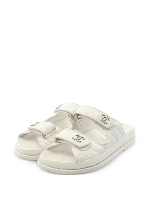 CHANEL Pre-Owned 1986-1988 Coco Mark sandals