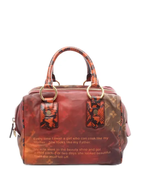 Louis Vuitton Pre-Owned x Richard Prince 2008 Man Crazy monogram handbag