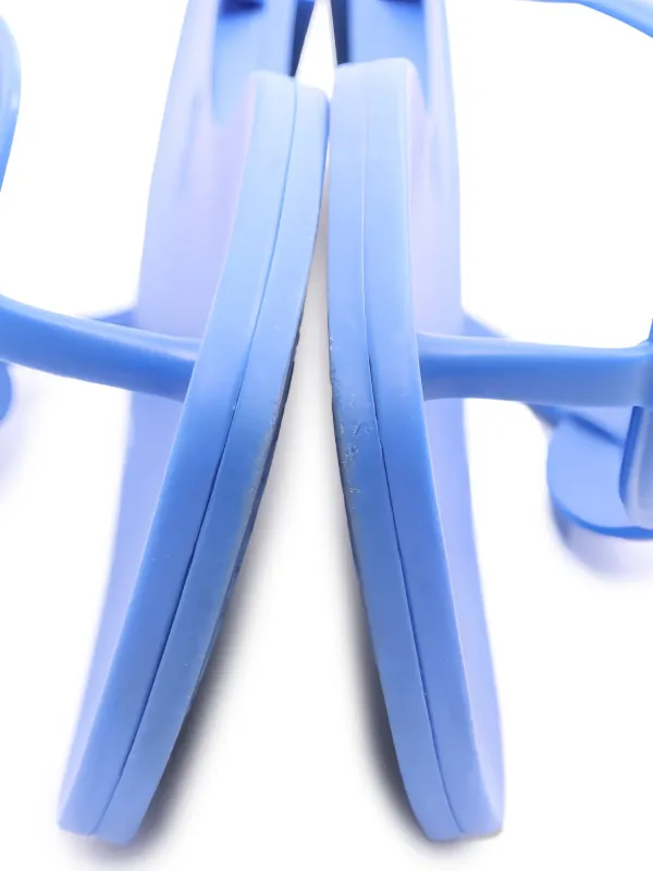Hermès Pre-Owned 2010s Egerie Chaîne d'Ancre Thong Sandals | Blue