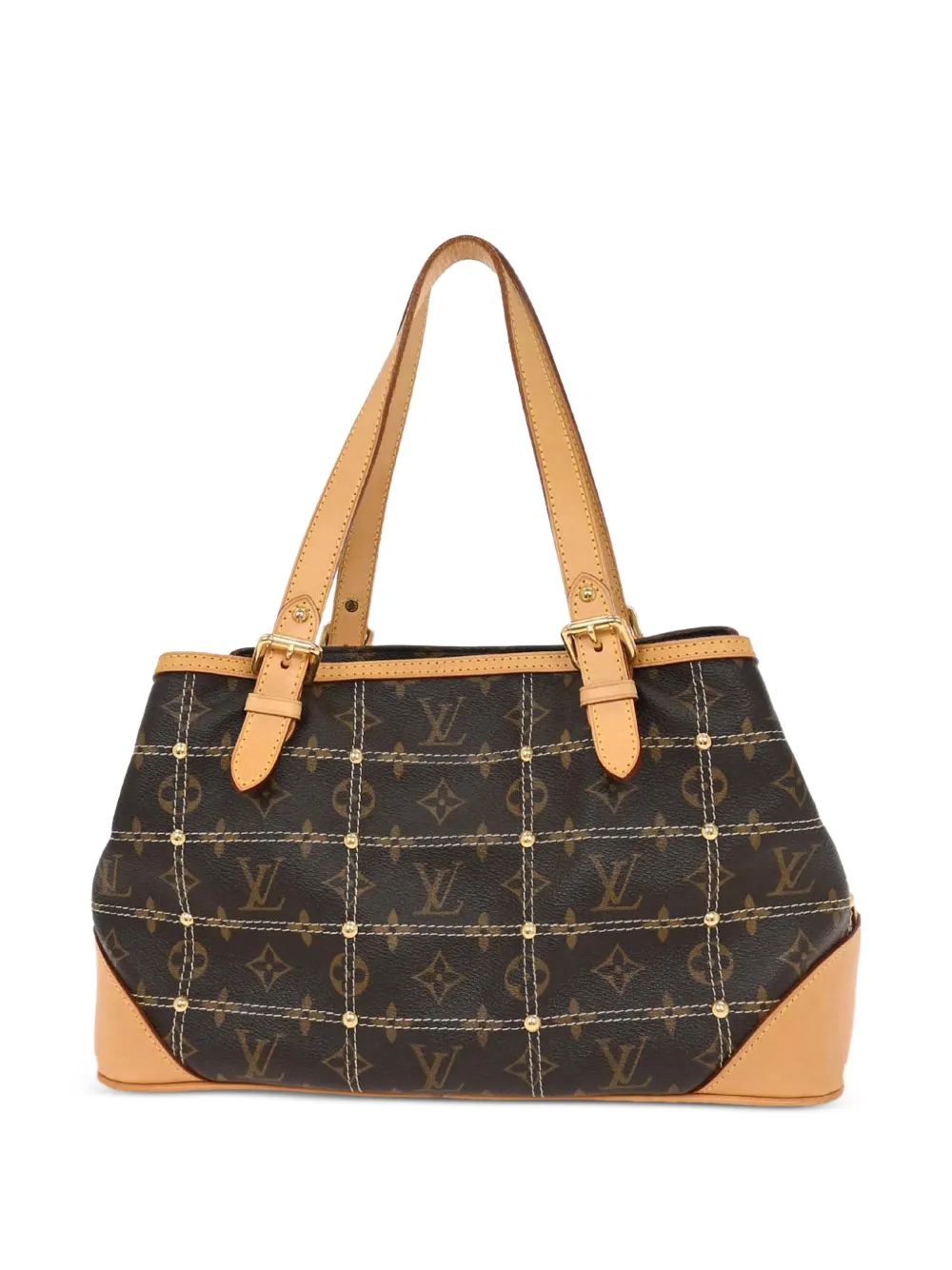 Louis Vuitton Pre-Owned 2007 Monogram Riveting Tote Bag | Brown