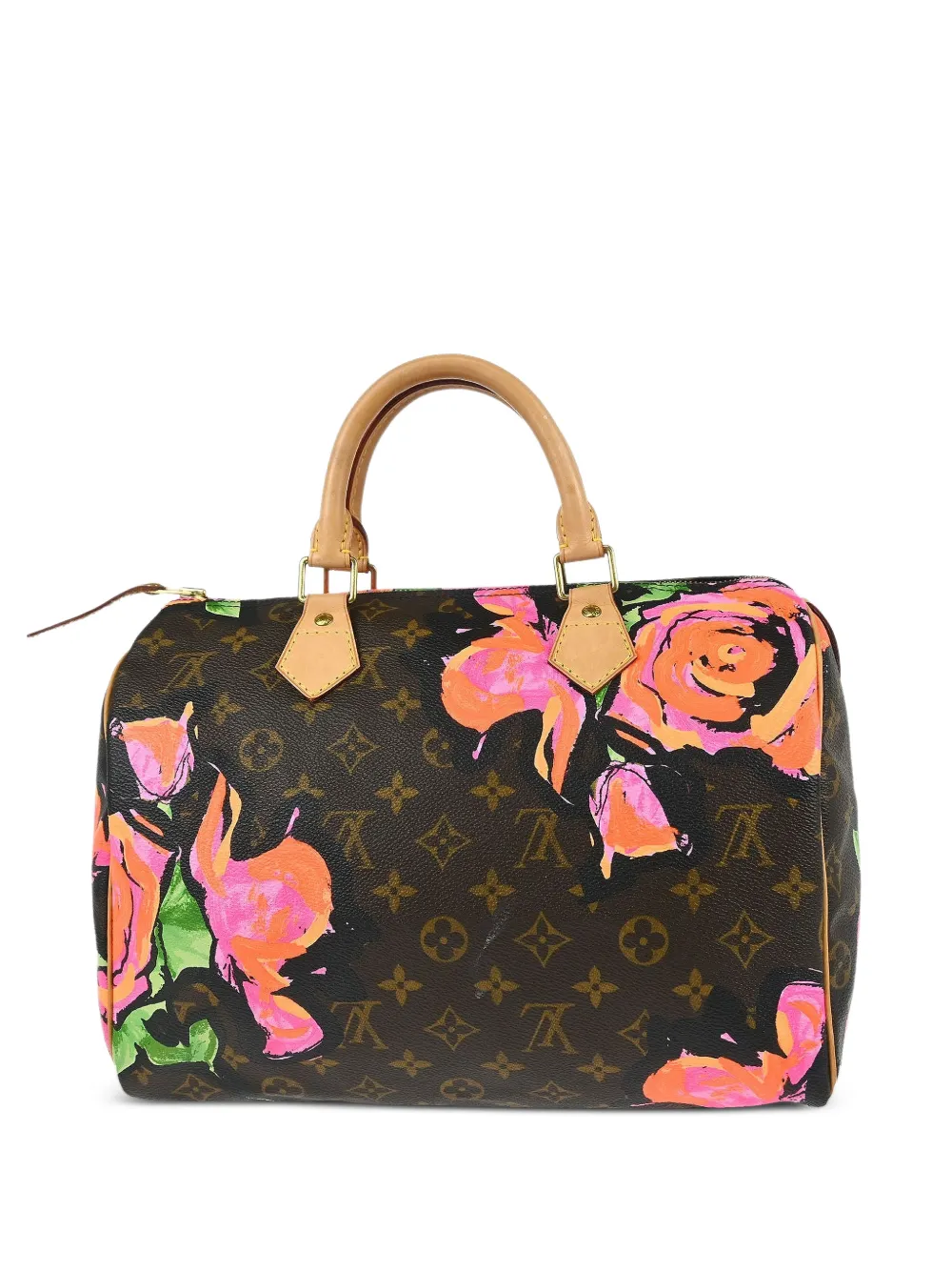 Louis Vuitton Pre-Owned Borsa tote Speedy con monogramma 30 2008 - Marrone