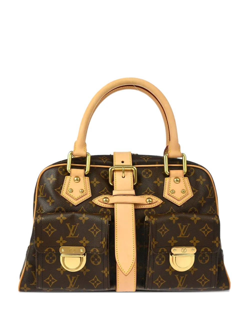 Louis Vuitton Pre-Owned Borsa tote Manhattan GM con monogramma 2006 - Marrone