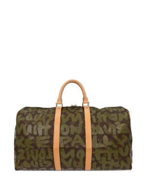 Louis Vuitton Pre-Owned x Yayoi Kusama 2012 Pumpkin Dot Keepall 55