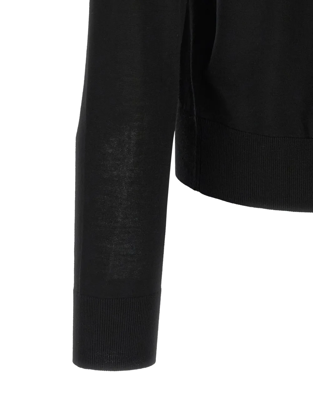 DSQUARED2 Trui met geborduurd logo Zwart