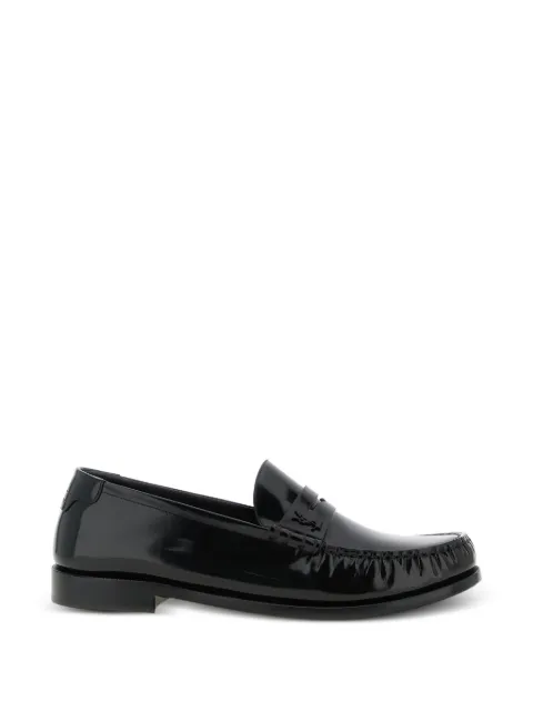 Saint Laurent mocasines con detalle del logo