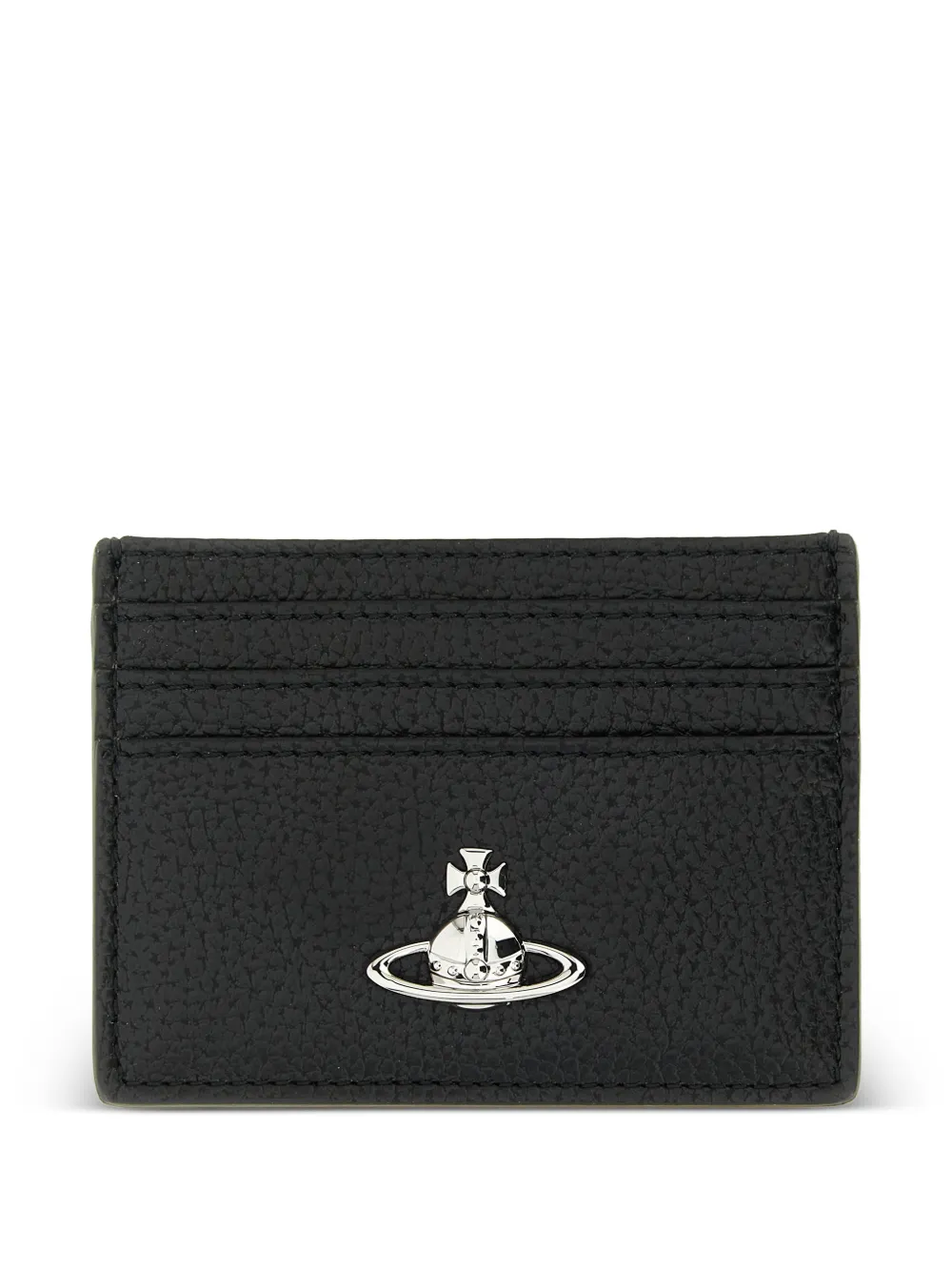 Vivienne Westwood Orb logo-detail card holder - Nero