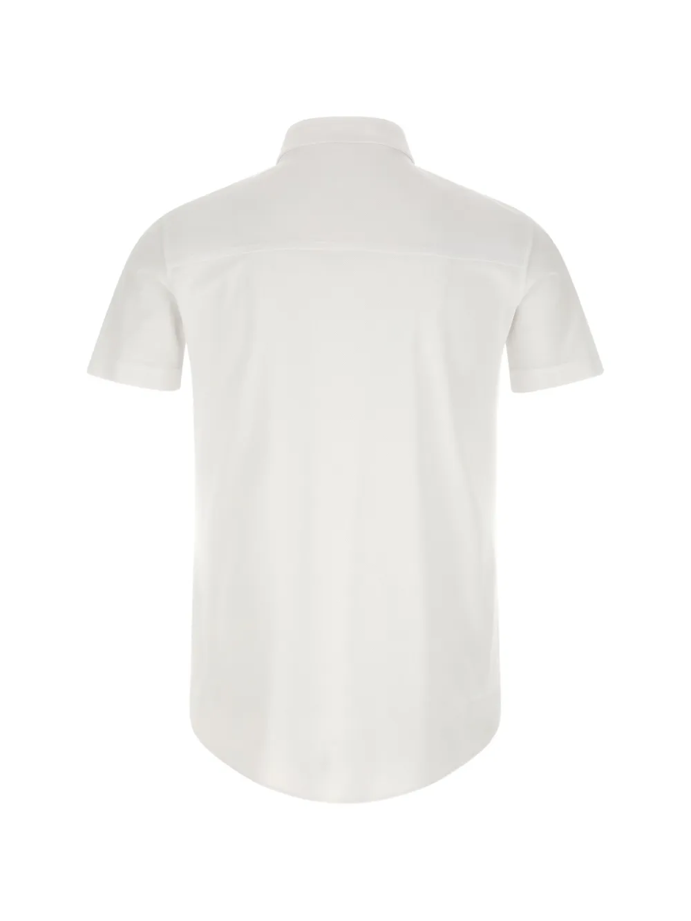 Brunello Cucinelli Blouse met geborduurd logo en zak Wit