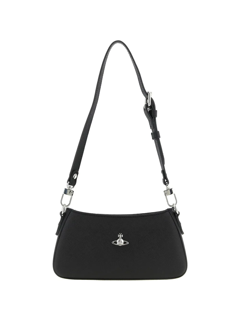 Vivienne Westwood Tasha logo-detail shoulder bag - Nero