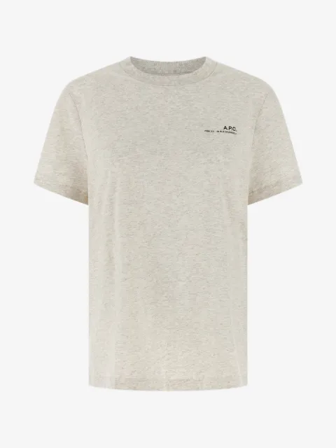A.P.C. t-shirt à logo imprimé