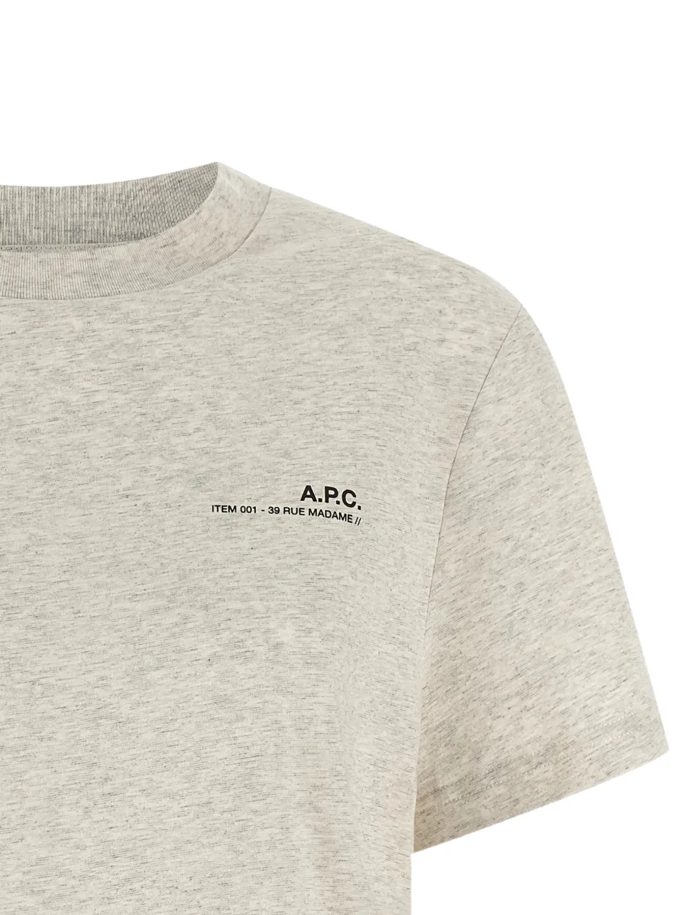  A.p.c. Logo-print T-shirt - Neutrals 