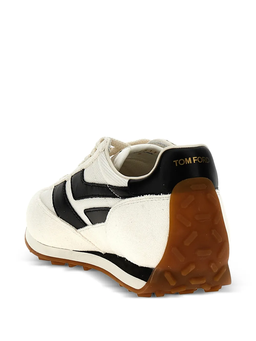 TOM FORD Leren sneakers Beige