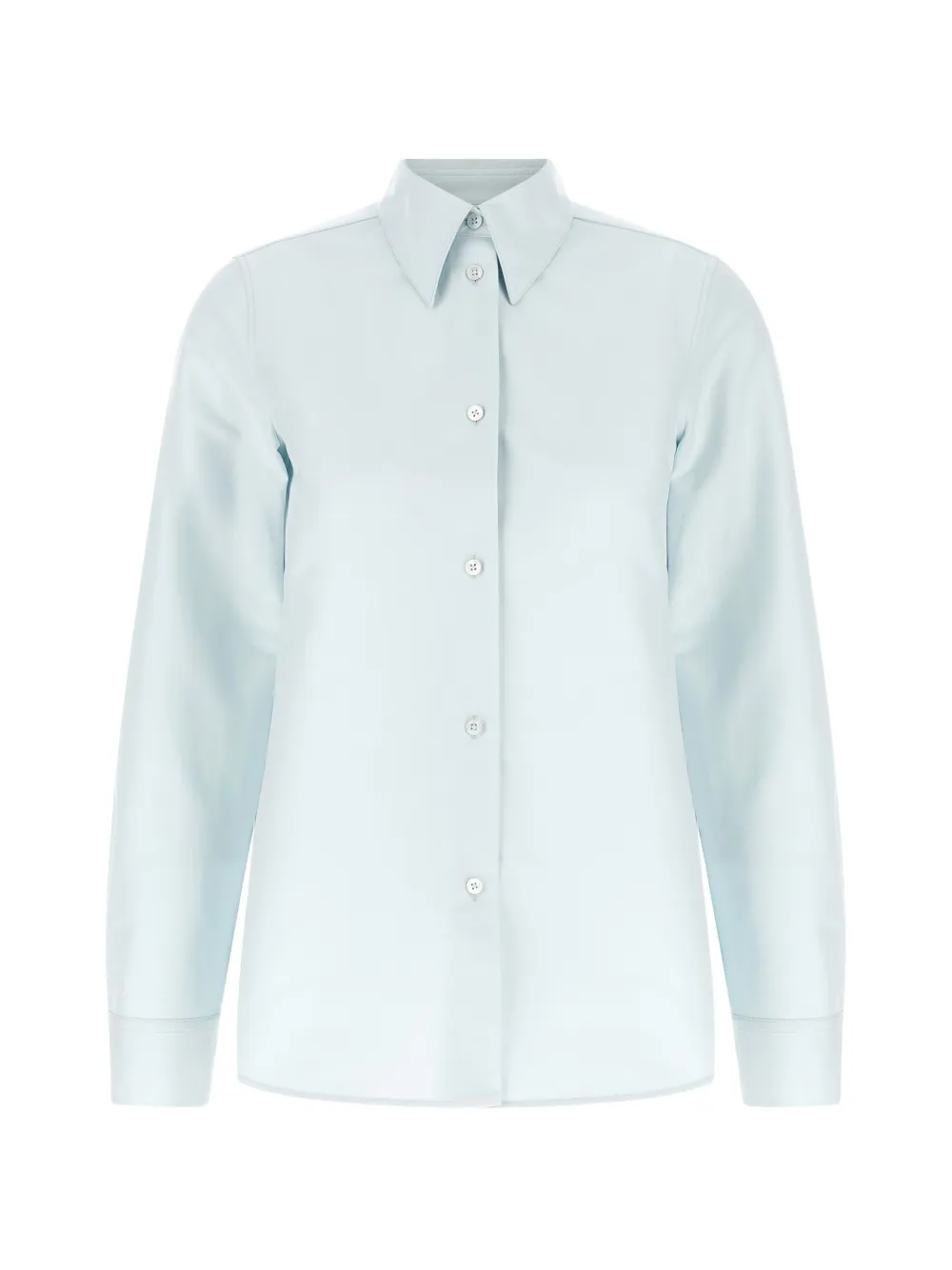 Jil Sander pointed collar shirt - Blau