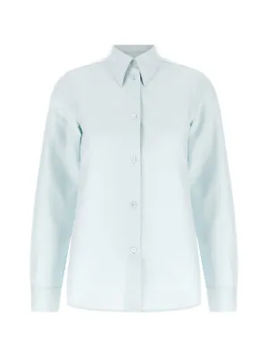 Jil Sander バンドカラー シャツ | ホワイト | FARFETCH JP