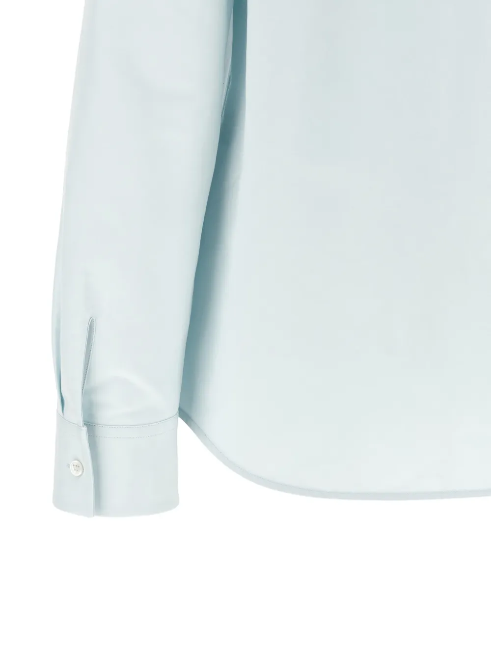 Jil Sander Blouse met puntkraag Blauw