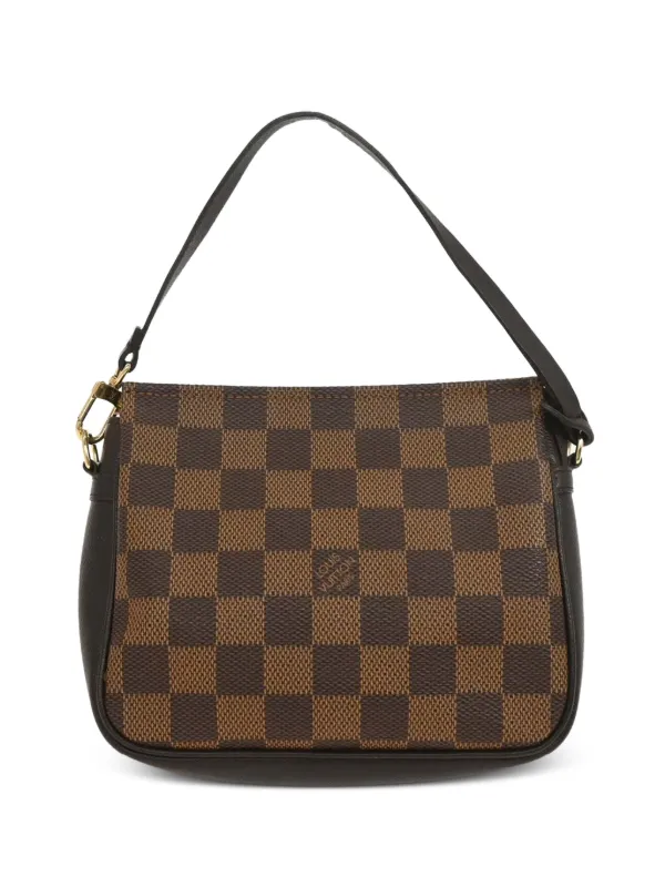 Louis Vuitton Pre-owned 1998 Damier-pattern Shoulder Bag in Brown