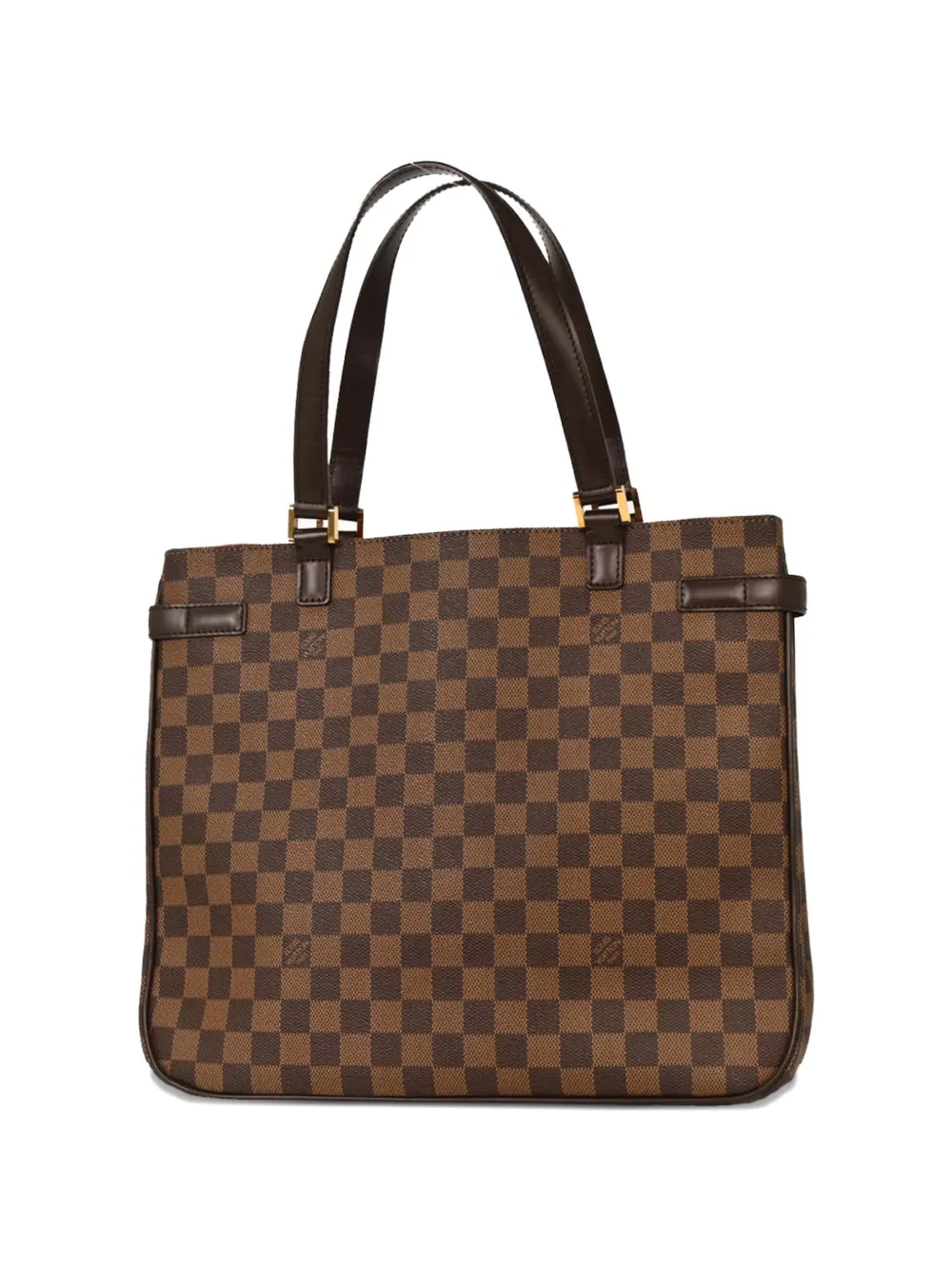  Louis Vuitton Pre-owned 2005 Uzes Damier-pattern Tote Bag - Brown 