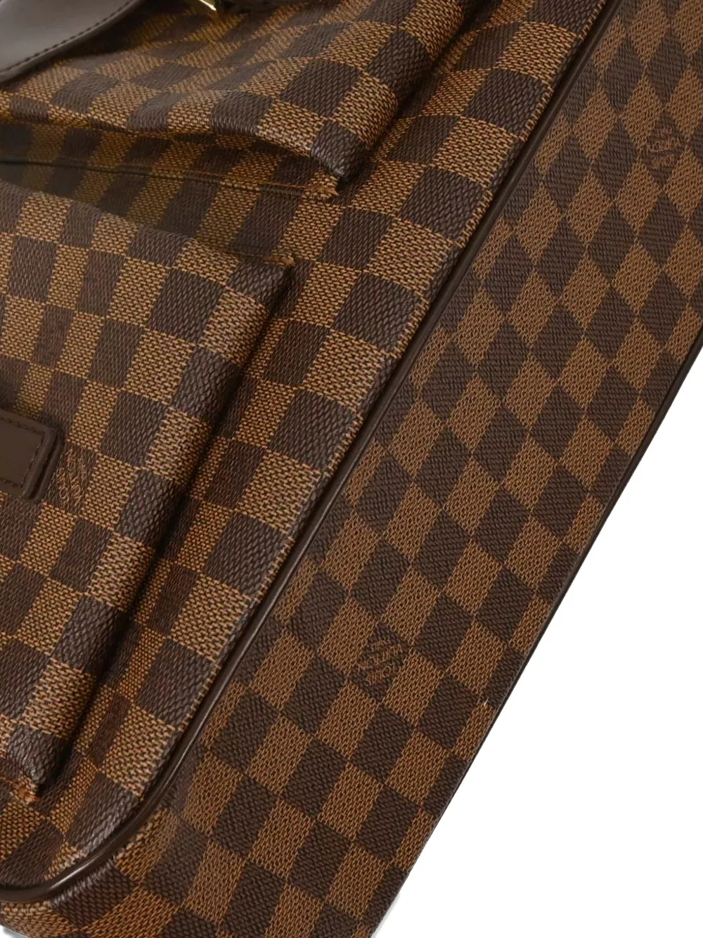  Louis Vuitton Pre-owned 2005 Uzes Damier-pattern Tote Bag - Brown 