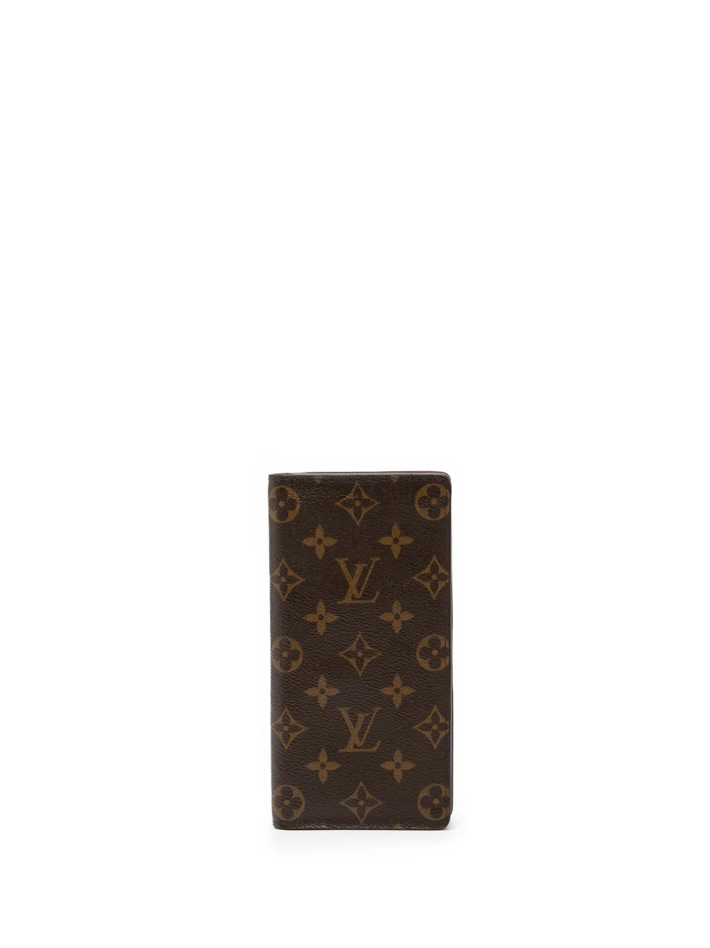 Louis Vuitton Pre-Owned 2020 Monogram Brazza Wallet long wallets - Marrone