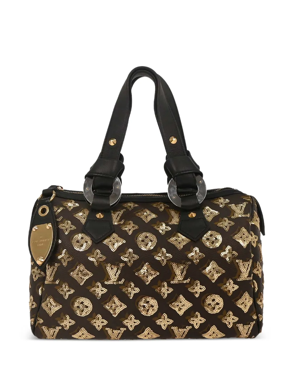 Louis Vuitton Pre-Owned Borsa a spalla 30 Speedy con monogramma - Marrone