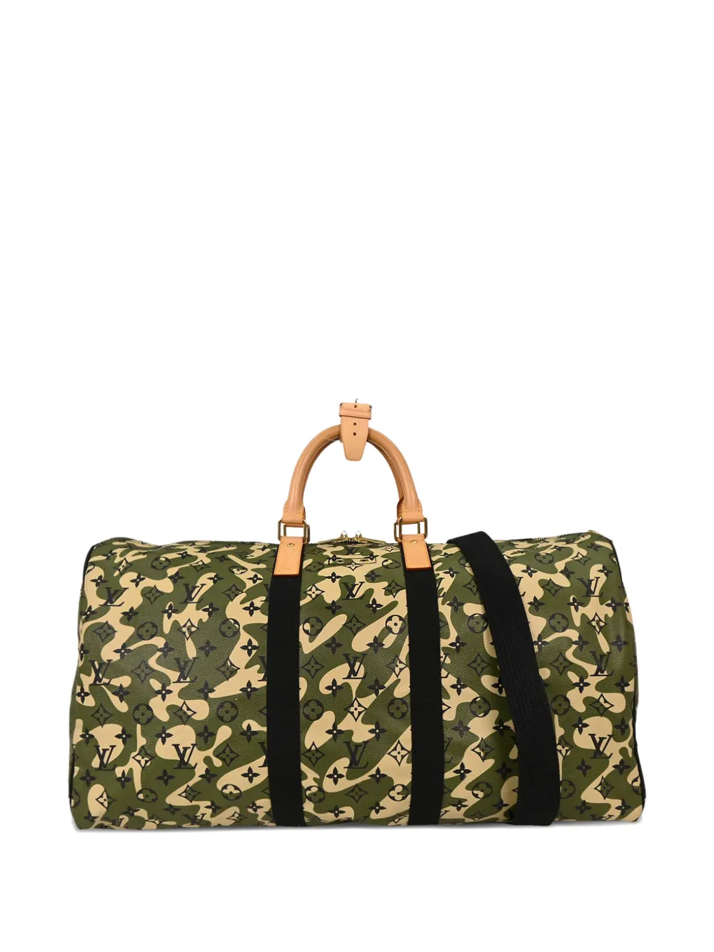 Louis Vuitton Pre-Owned 2008 55 Keepall Bandouliere shopper Groen