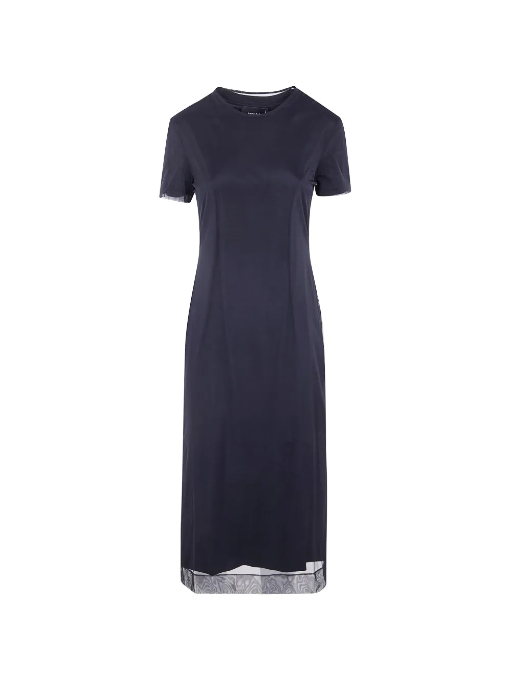 Simone Rocha sheer-panel dress - Blu