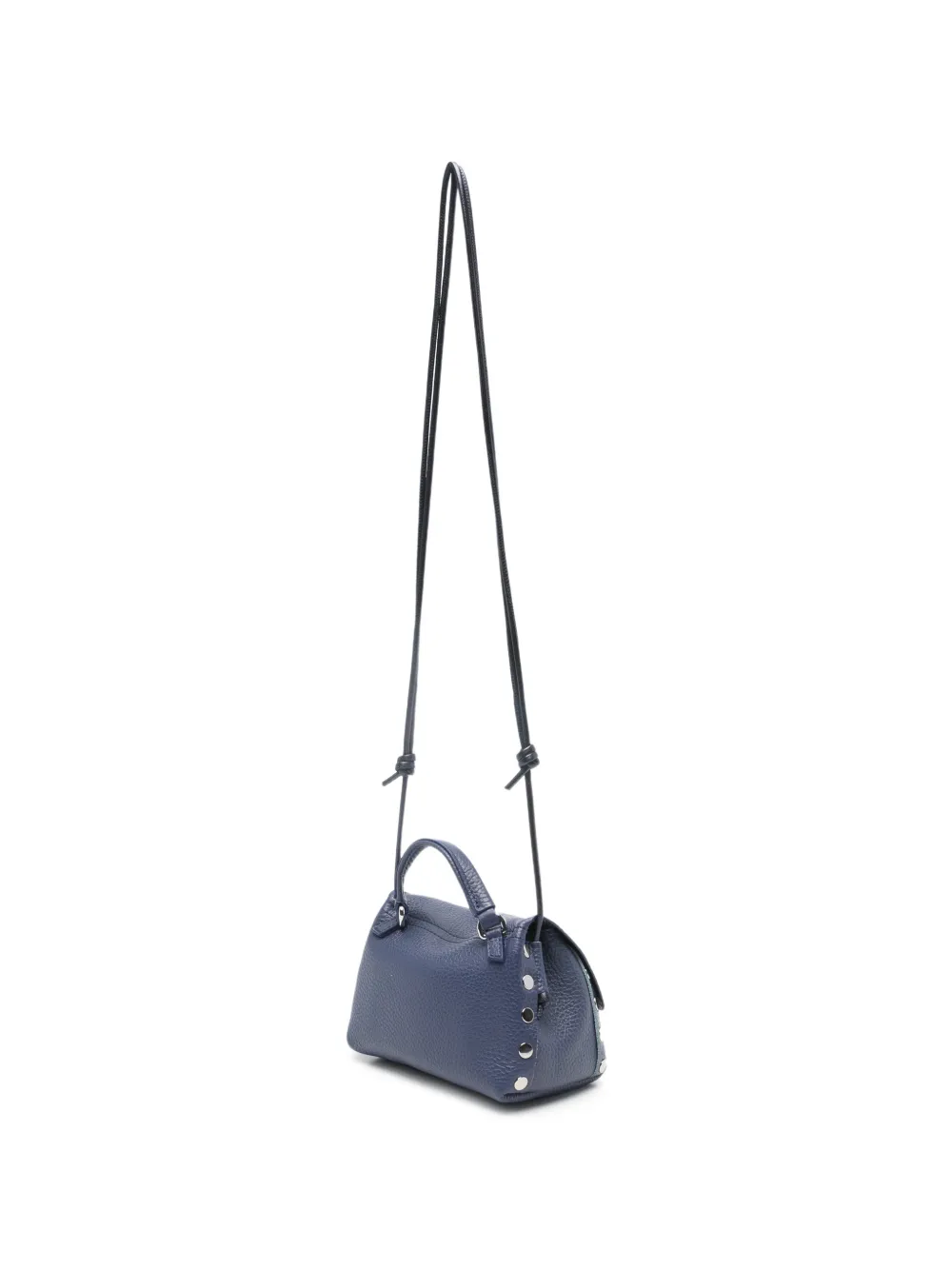 Zanellato Super Baby Postina schoudertas met handgreep Blauw