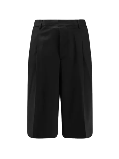 AMI Paris pleated tailored shorts