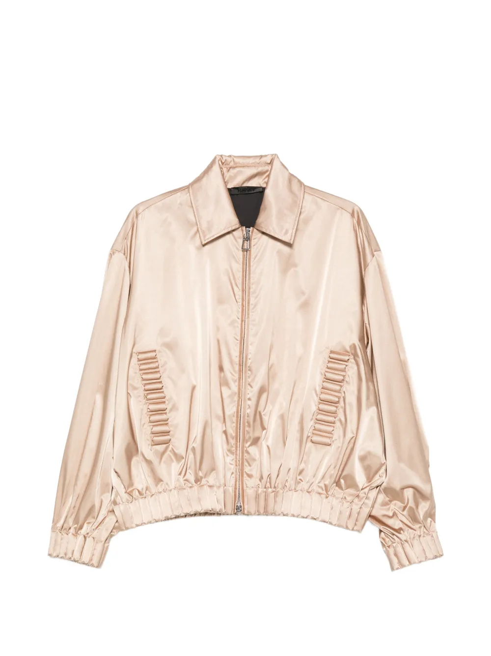 RAXXY satin bomber jacket - Gold