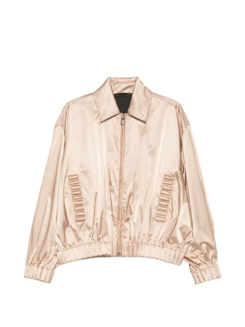 RAXXY satin bomber jacket