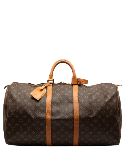 Louis Vuitton Pre-Owned 1988 Monogram Keepall 55 travel bag