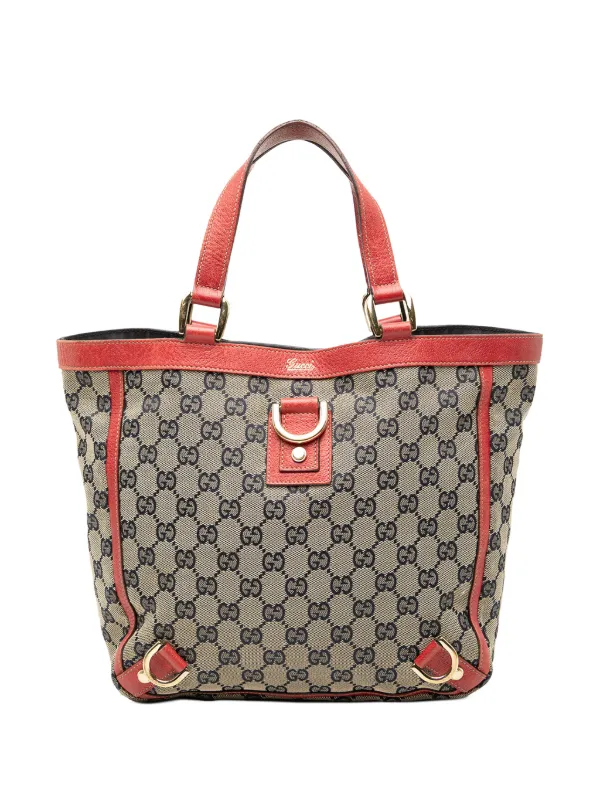 Gucci Pre-Owned 2000-2015 GGキャンバス アビー Dリング トートバッグ 
