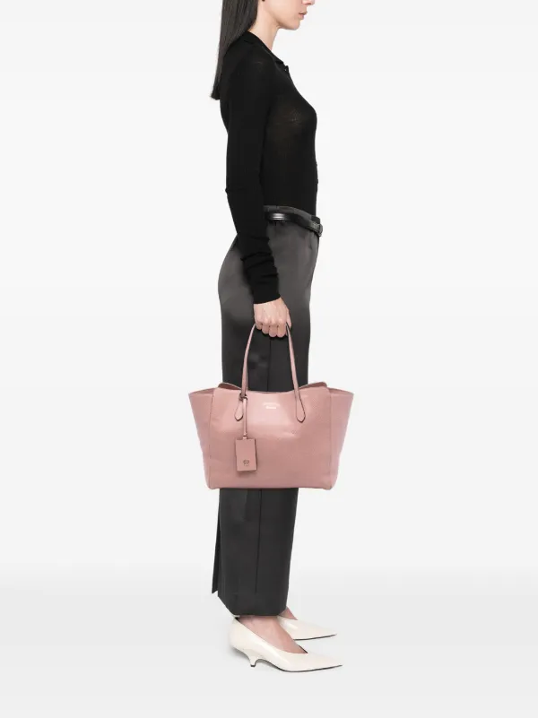 Gucci Pre-Owned 2016-2025 ミディアム レザー スウィング トート