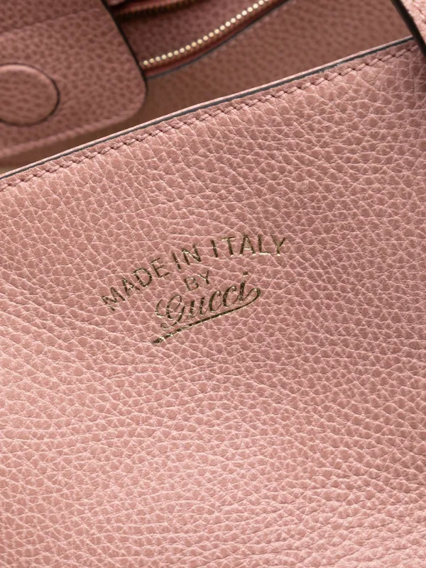Gucci Pre-Owned 2016-2025 ミディアム レザー スウィング トート 