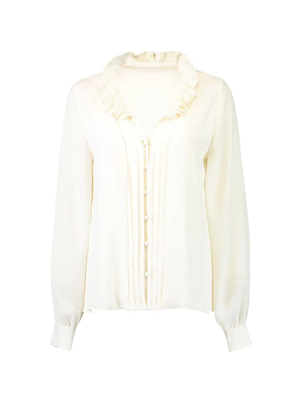 Alexis Vina ruffled blouse - Toni neutri