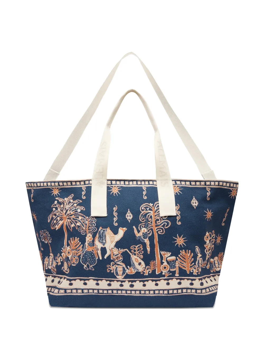 Alemais Acacia Tote Bag In Blue