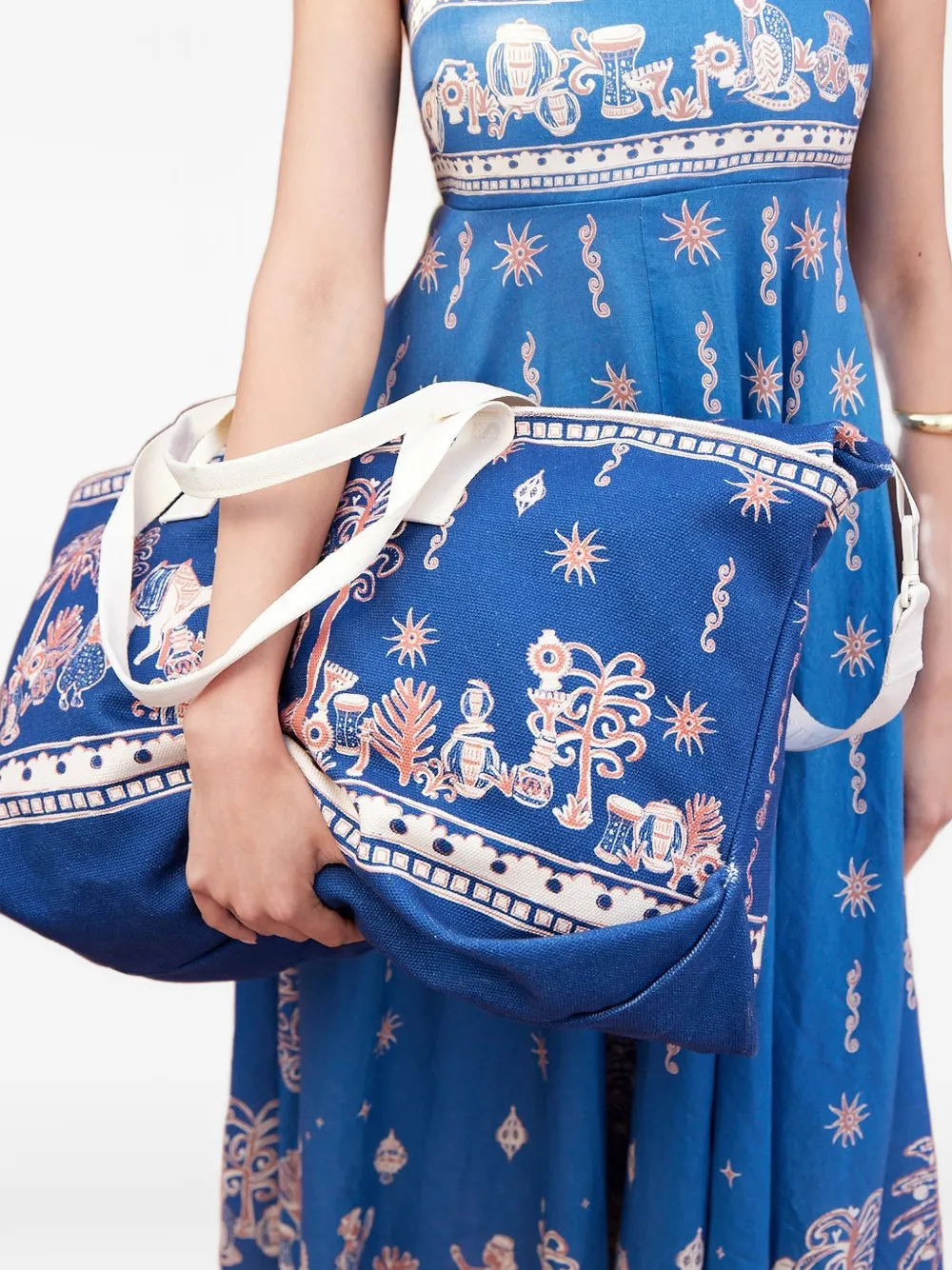  Alemais Acacia Tote Bag - Blue 