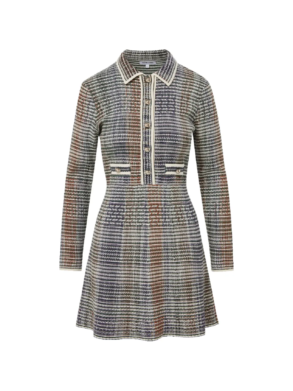 Veronica Beard Lauper mini dress - Neutrals