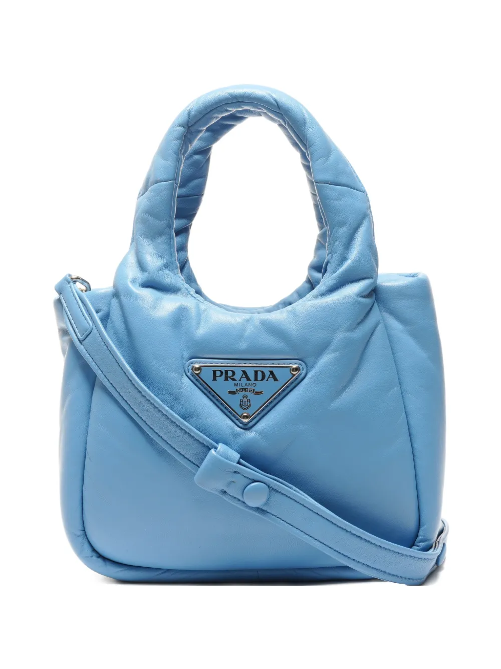 Prada Pre-Owned 2020-2025 padded mini bag - Blu