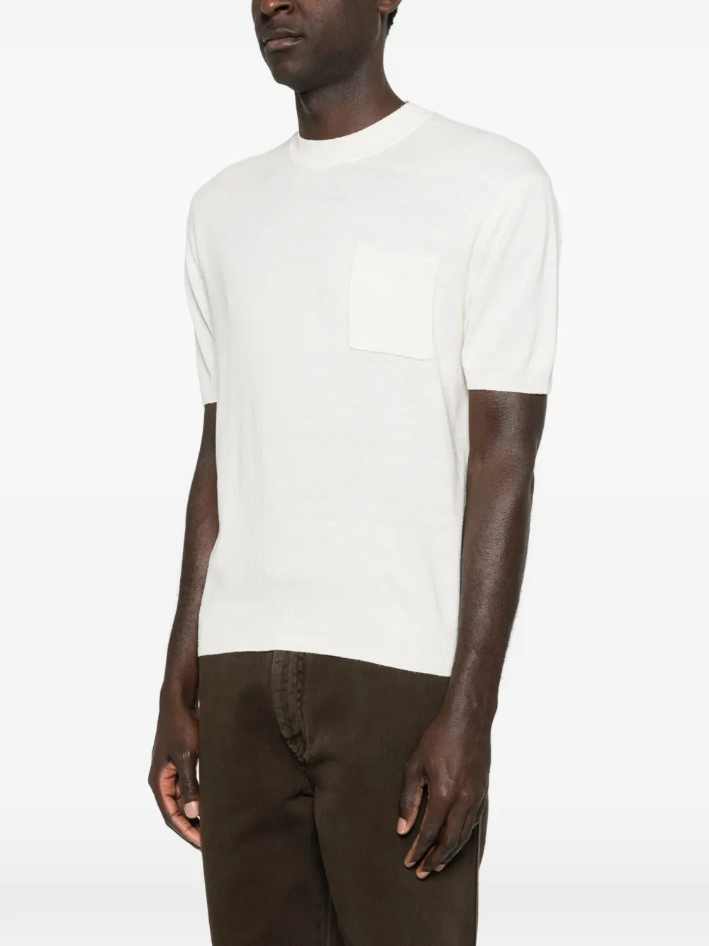 Paolo Pecora T-shirt met korte mouwen Beige