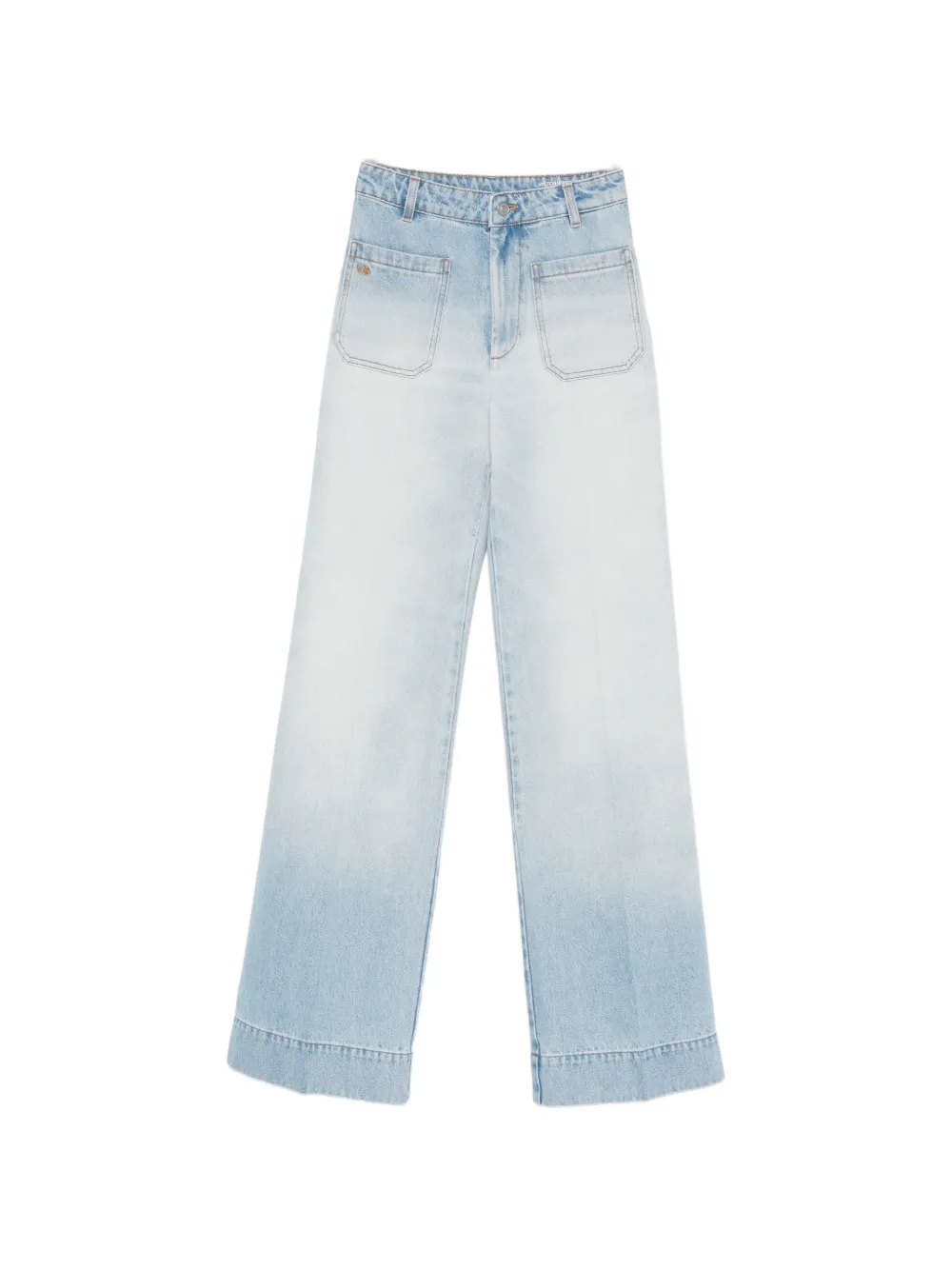 Victoria Beckham Alina pocket jeans - Blu