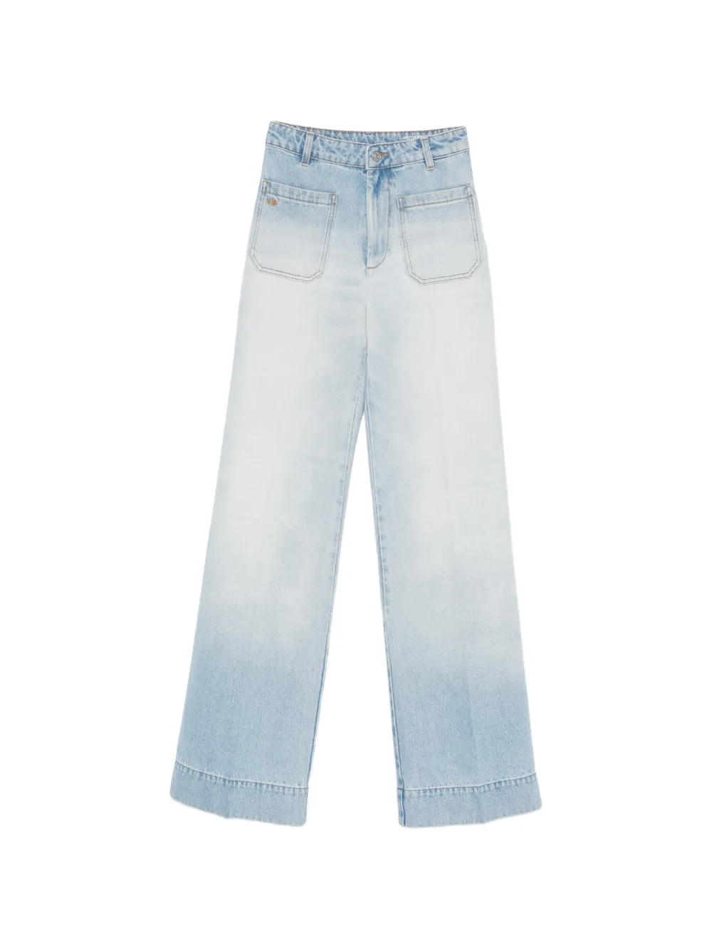 Victoria Beckham Alina pocket jeans - Blu