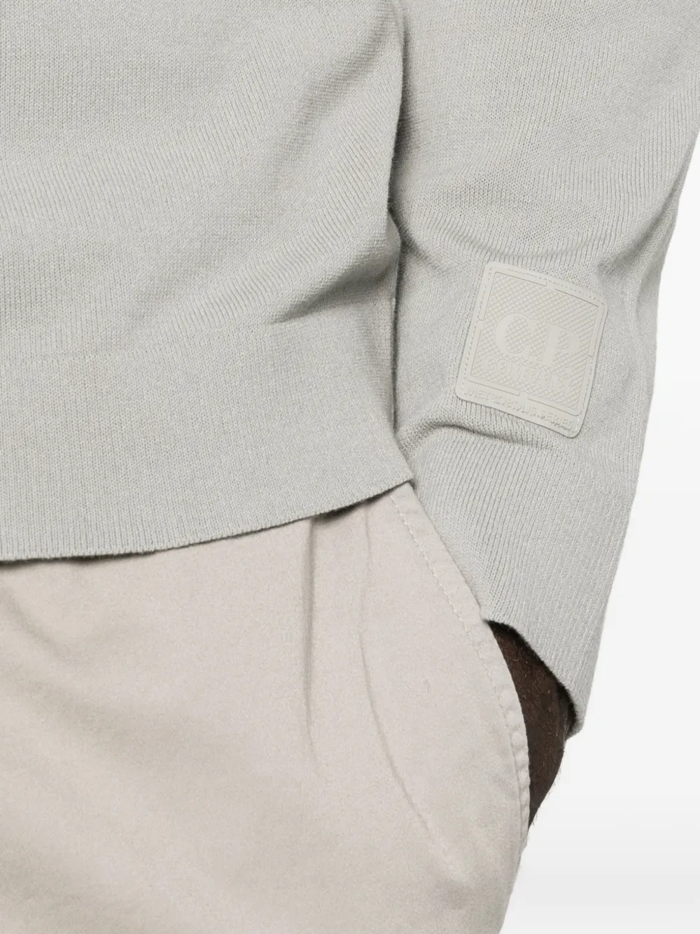 C.P. Company Trui met ronde hals Grijs