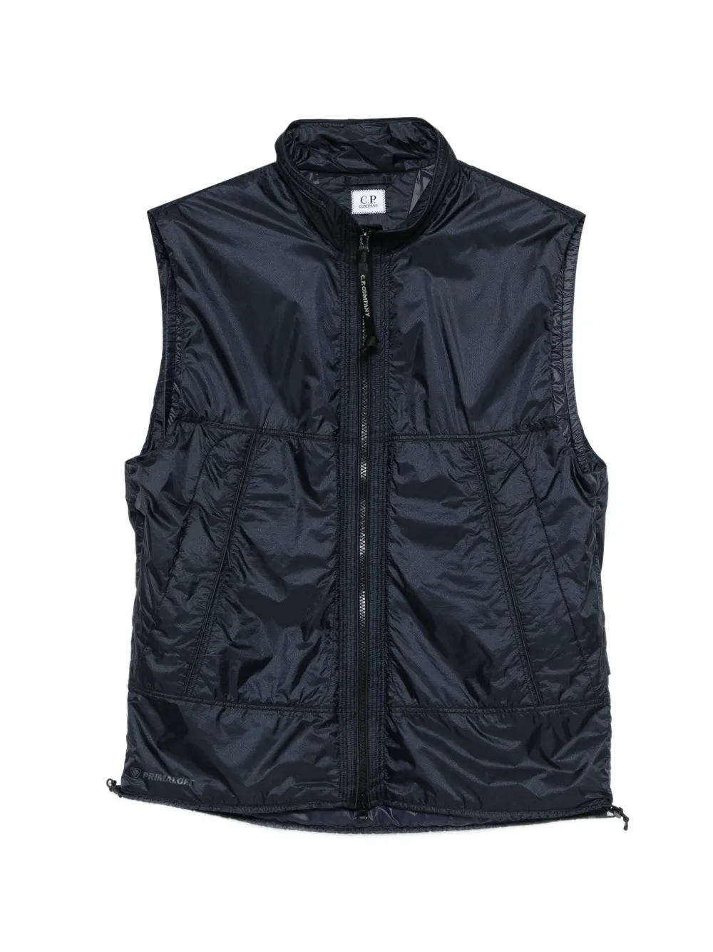 C.P. Company zip-up sleeveless gilet - Blu