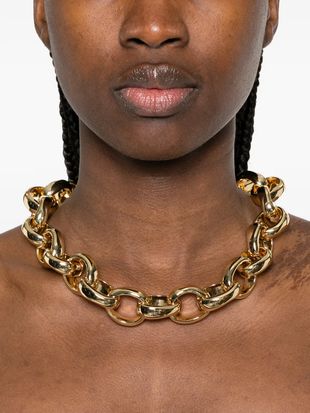  Joseph Chain-link Necklace - Gold 